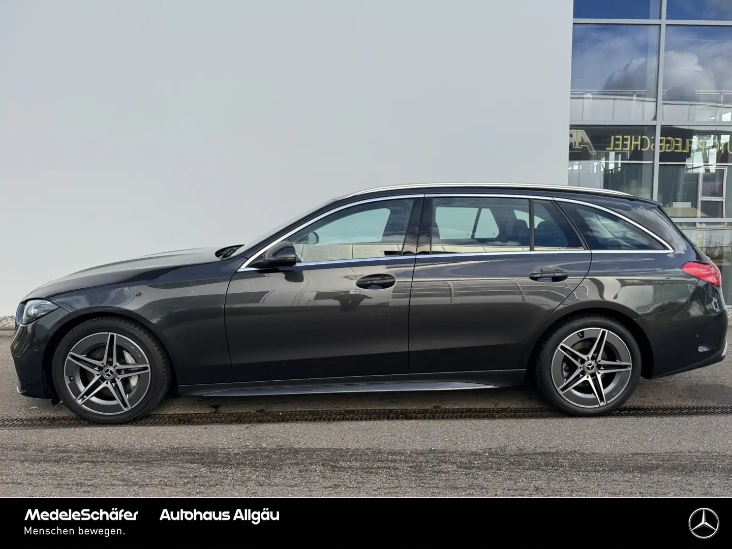 Mercedes-Benz C 220 C 220 d T AMG 9G AHK PanoSD LED Totwin Kam Ambie Gris - 2