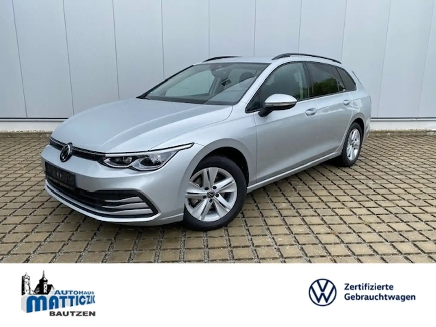 Volkswagen Golf Variant VIII Variant 1.0 TSI Life LED/NAVI+VZE/BUSINESS-P Silber - 1