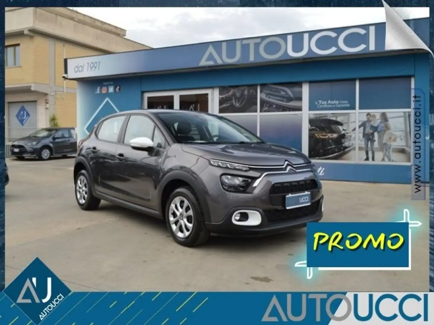 Citroen C3 PureTech 83 S&S 5 porte You Grau - 1