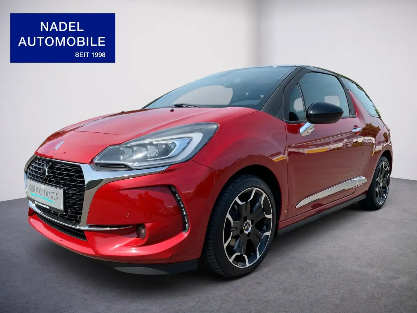 DS Automobiles DS 3 So Chic/Navi/Klima/SHZ/LED/DAB/USB Rot - 1