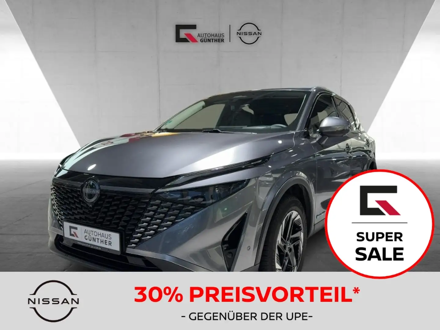Nissan Qashqai N-CONNECTA Autom. Winter/HUD/360°/ e-POWER Grigio - 1