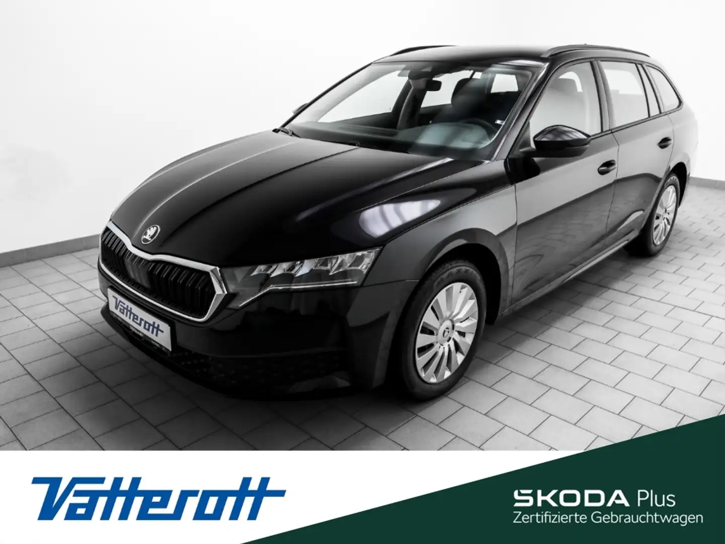 Skoda Octavia Combi 2.0 TDI Essence AHK LED Schwarz - 1
