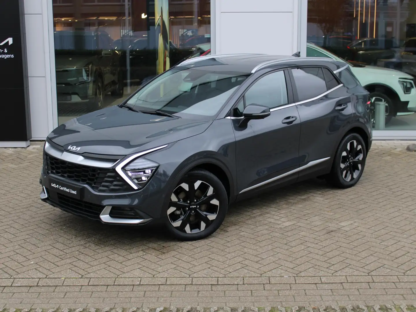 Kia Sportage 1.6 T-GDi Plug-in Hybrid AWD DynamicPlusLine Trekh Gris - 2