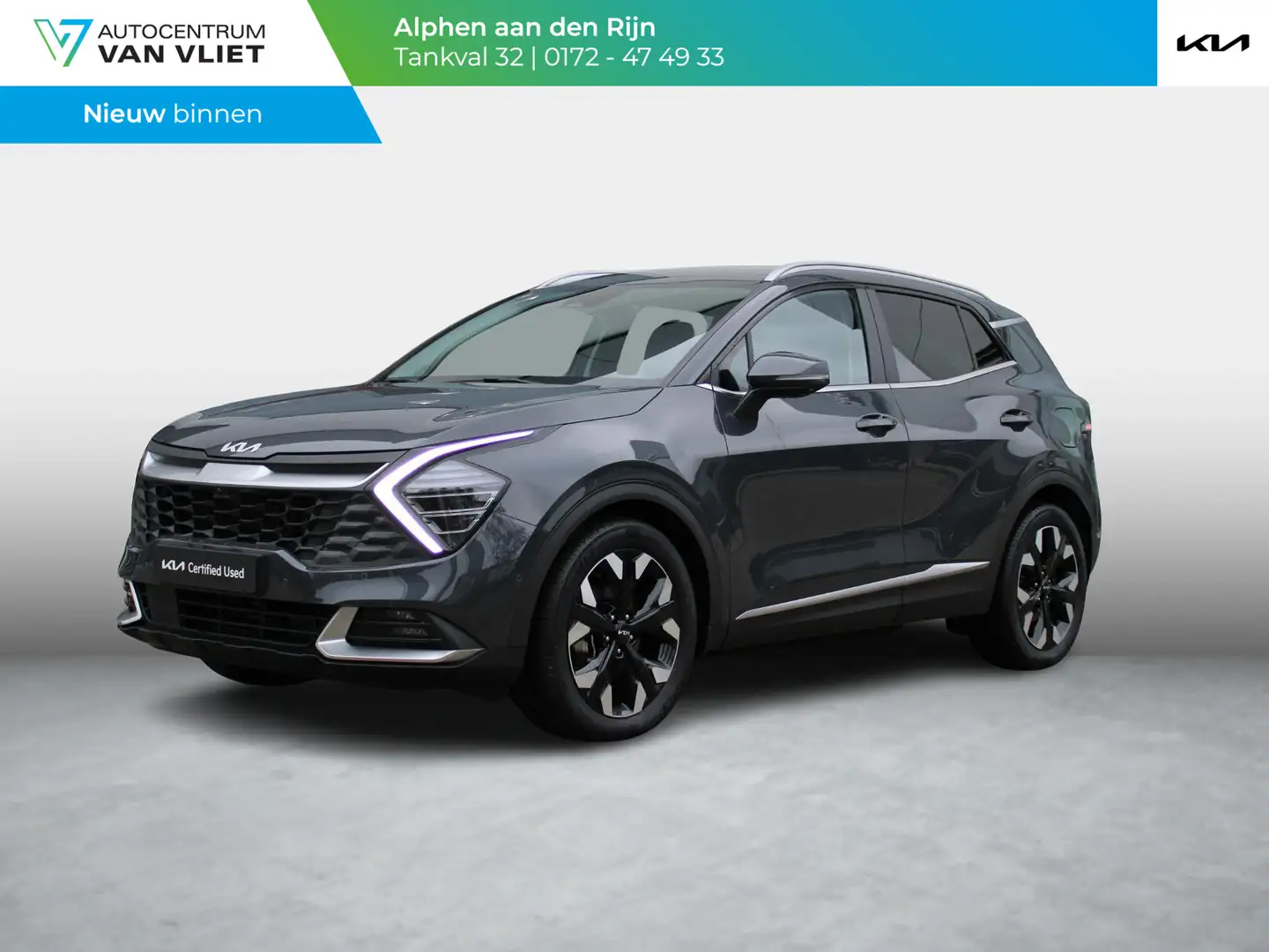 Kia Sportage 1.6 T-GDi Plug-in Hybrid AWD DynamicPlusLine Trekh Gris - 1