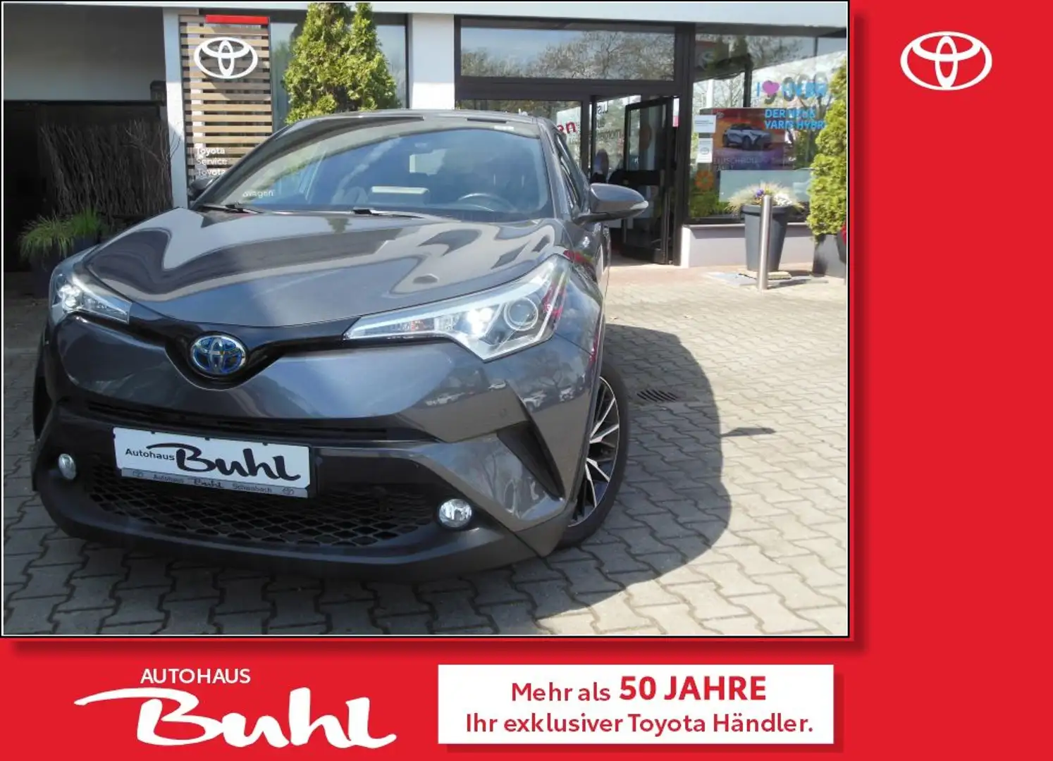 Toyota C-HR Hybrid Team Deutschland Gris - 1