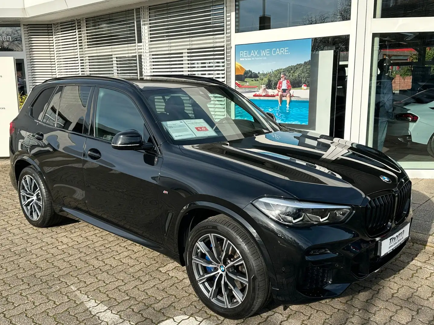 BMW X5 30d M-Sport +Akt.Tempom+AHK+Pano+HUD+RFK+HIFI Nero - 1