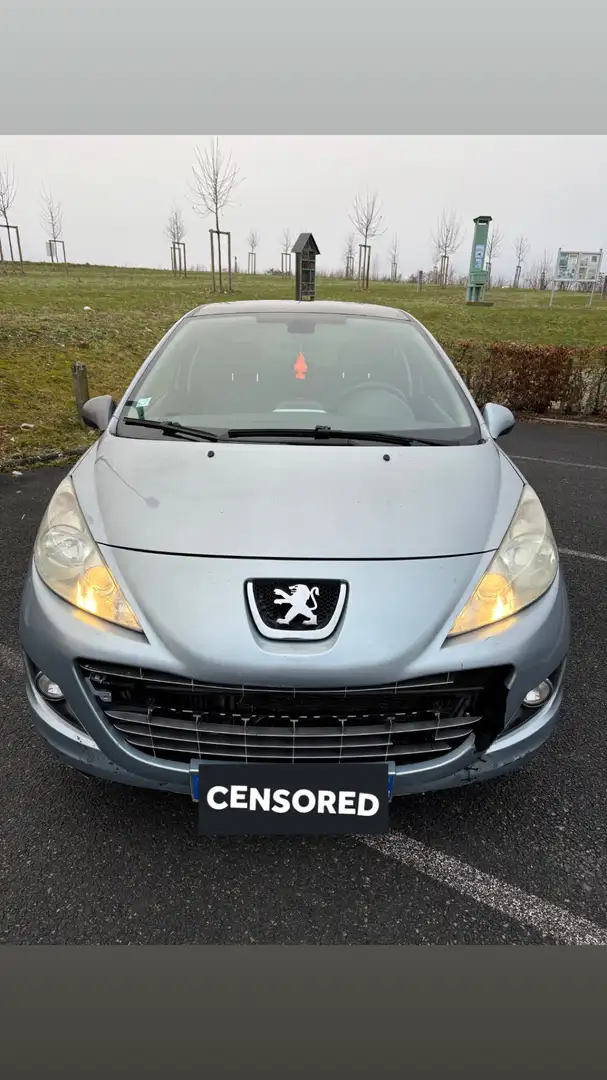 Peugeot 207 207 1.6 HDi 90ch FAP 99g BLUE LION Premium Gris - 1