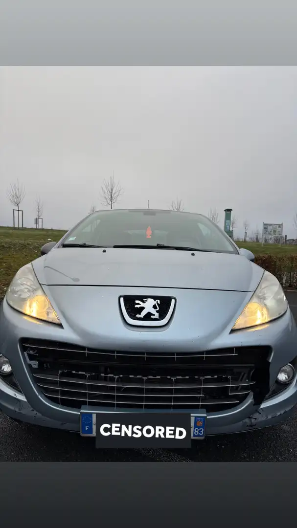 Peugeot 207 207 1.6 HDi 90ch FAP 99g BLUE LION Premium Gris - 2