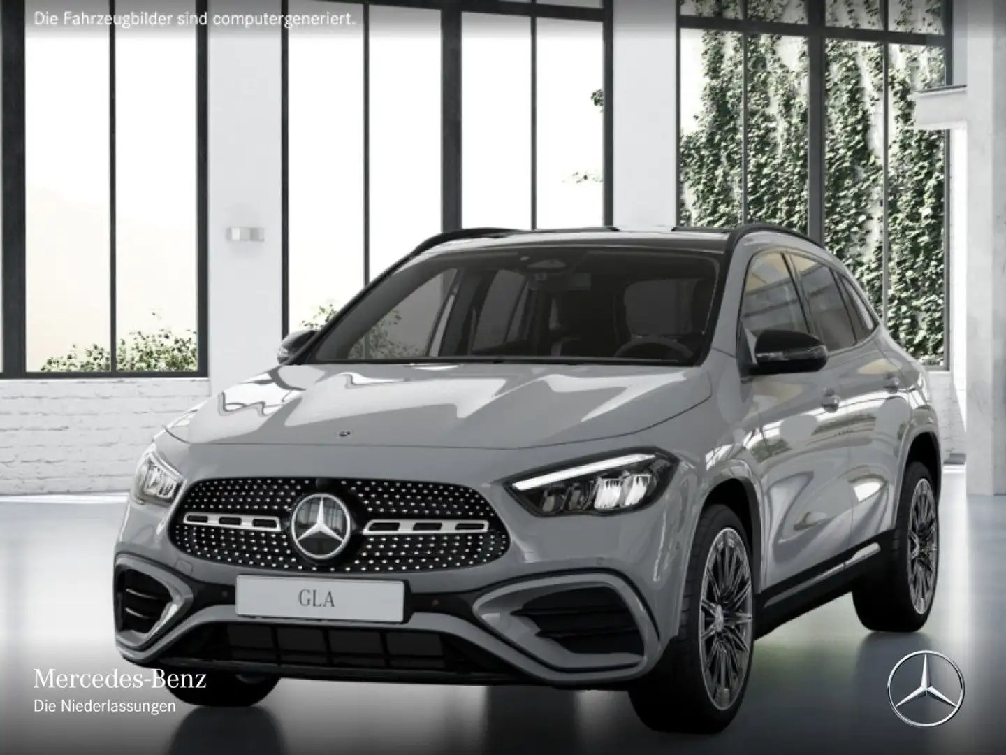 Mercedes-Benz GLA 180 AMG+NIGHT+PANO+AHK+LED+KAMERA+TOTW+7G Grau - 2
