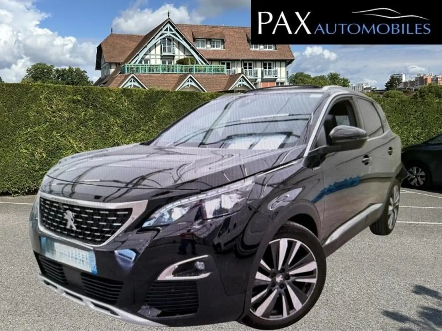 Peugeot 3008 1.6 PureTech 180ch S\u0026S GT Line EAT8 Noir - 1