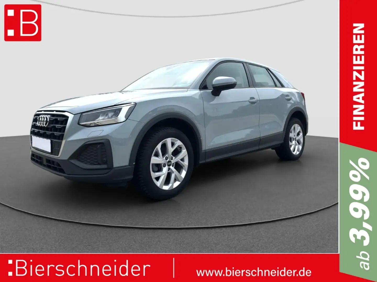 Audi Q2 35 TFSI S tronic NAVI LED SHZ PARKP Gris - 1