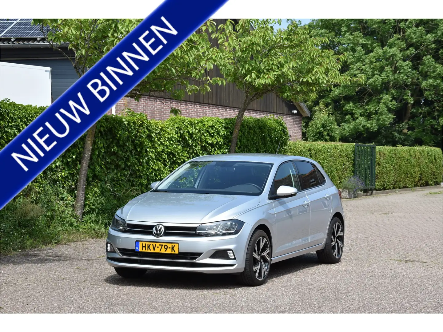 Volkswagen Polo 1.0 TSI DSG automaat ECC stoelverw. Carplay Comfor Grijs - 1