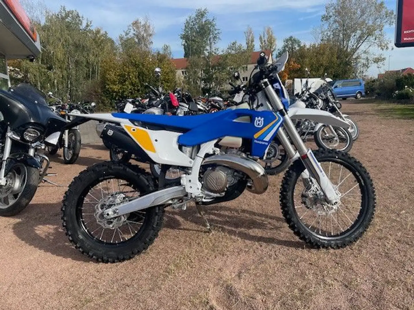 Husqvarna TE 300 HERITAGE Azul - 2
