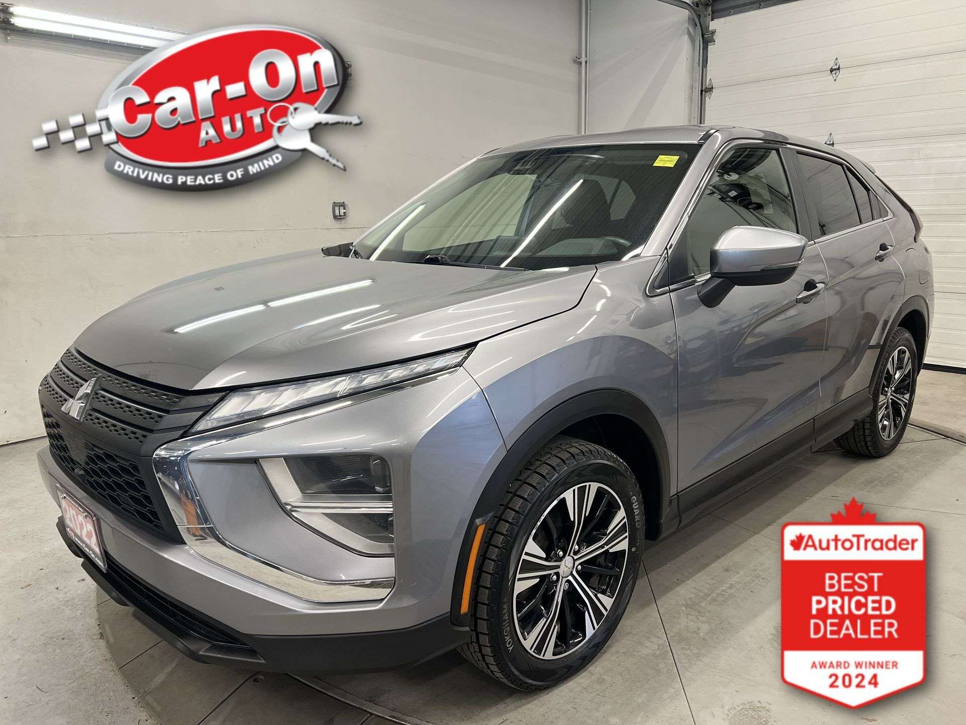 Silver 2022 Mitsubishi Eclipse Cross ES S-AWC AWD SUV / Crossover All-Wheel Drive Automatic