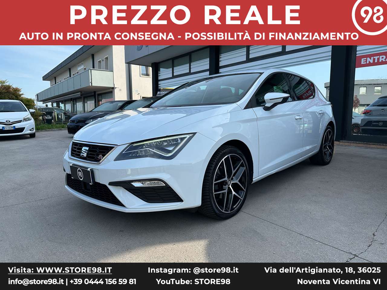 SEAT Leon FR 1.5 130cv dsg *NEOPATENTATI/NO BOLLO*