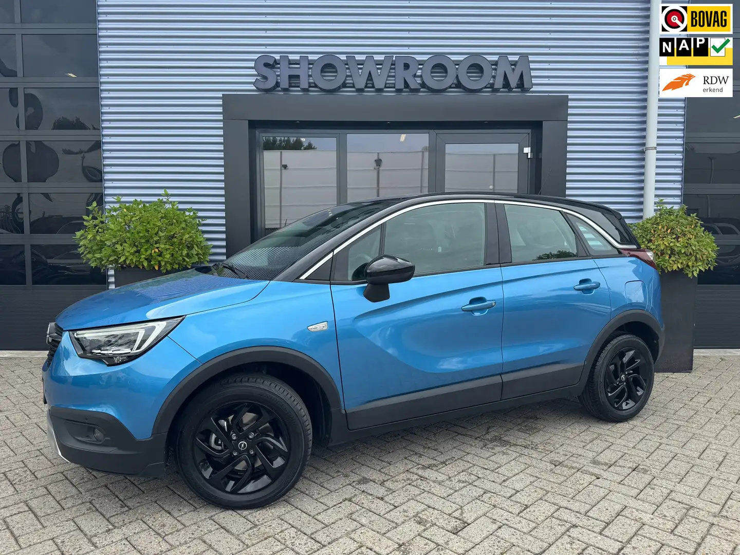 Opel Crossland X 1.2 Turbo Automaat|Stoel Stuurverwarming|Navi|Crui Blauw - 1