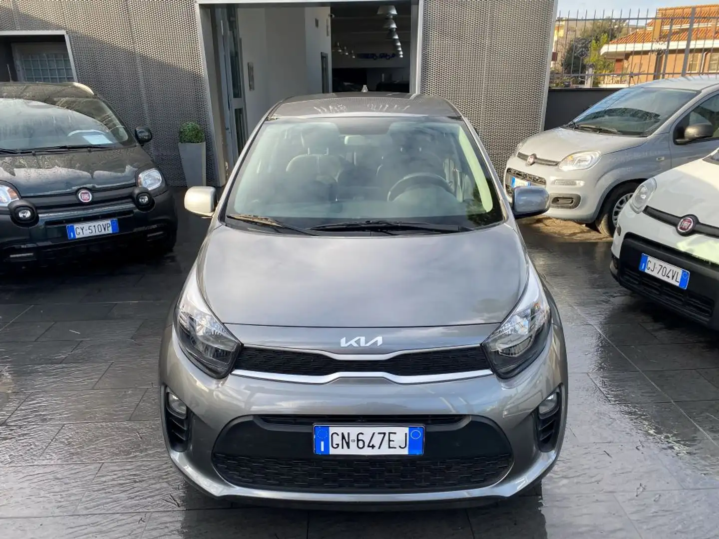 Kia Picanto 1.0 Urban Techno Comfort 67 Cv PREZZO REALE Gris - 1