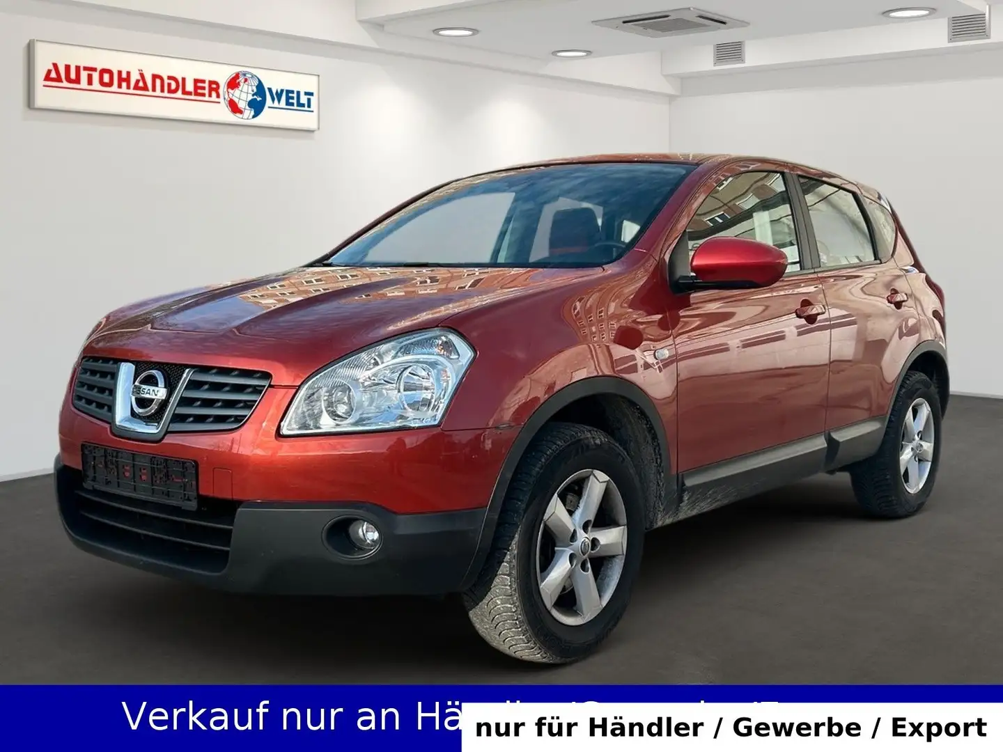 Nissan Qashqai 1.6i Acenta Klimaautomatik PDC AHK Rouge - 1