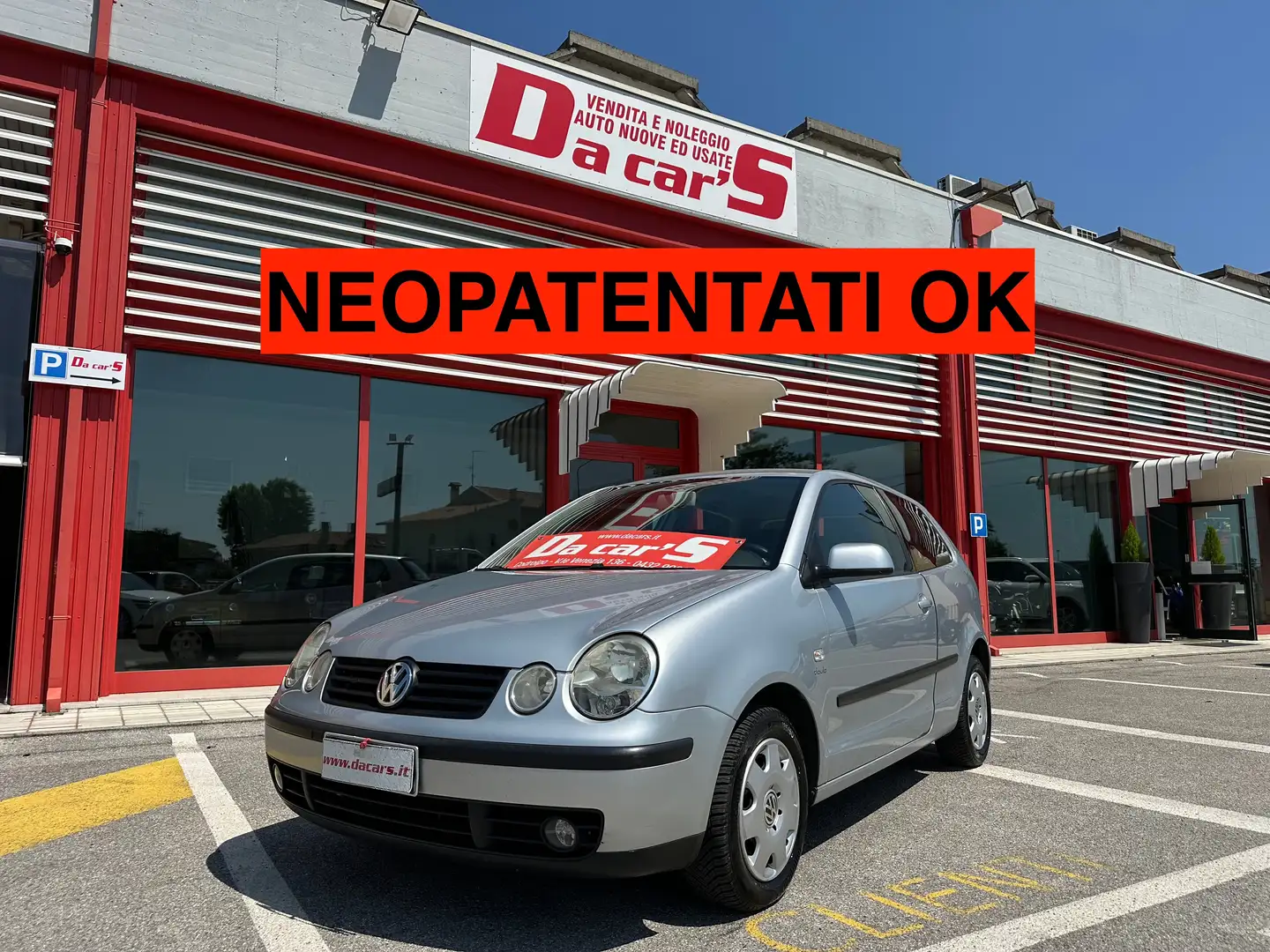 Volkswagen Polo 3p 1.4 tdi Comfortline c/abs, NEOPATENTATI OK! Argento - 1