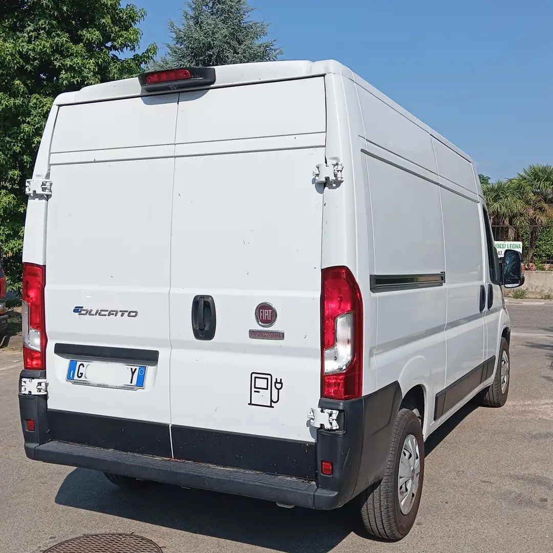 Fiat Ducato eDucato 122cv - 35 q.li - MH2 - batterie 47 kWh Bianco - 2