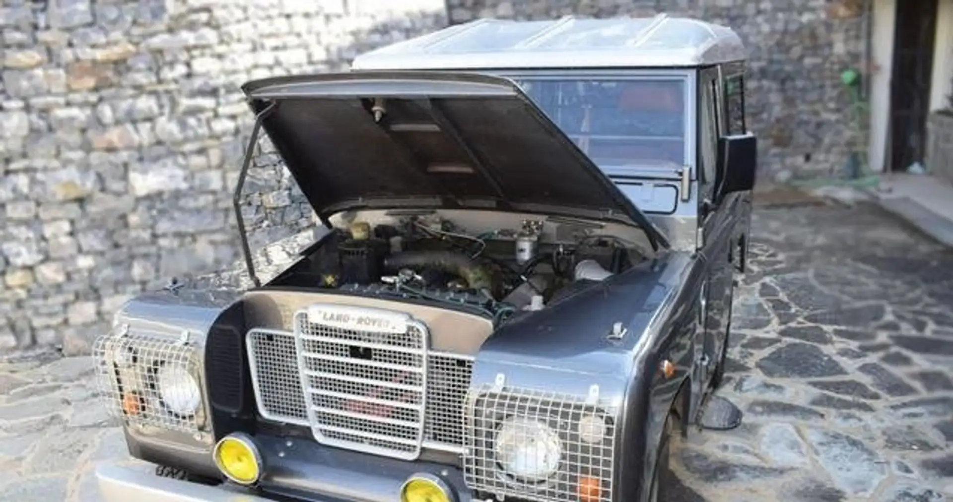Land Rover Series Szary - 2