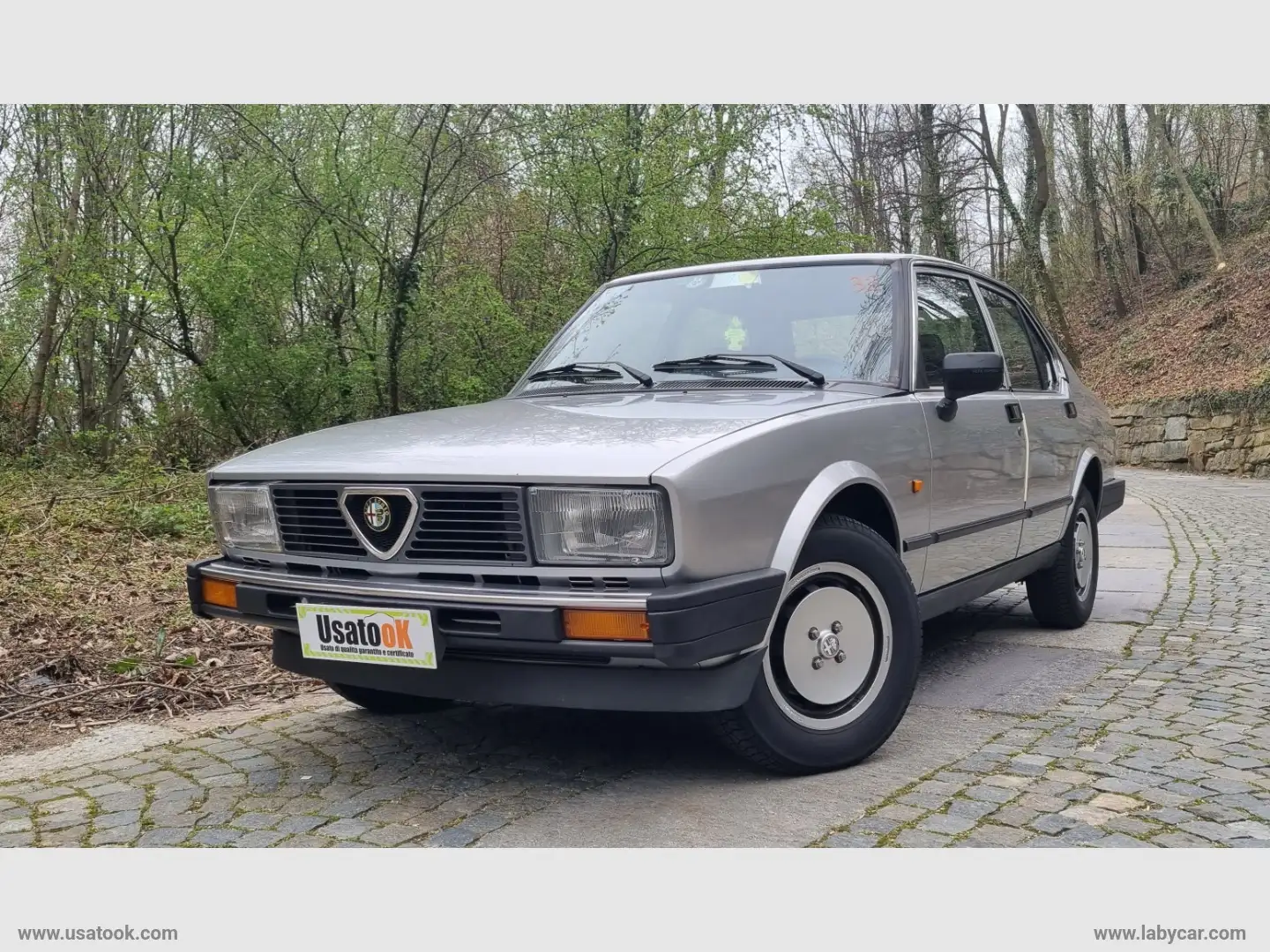 Alfa Romeo Alfetta 1.8 UNICO PROPRIETARIO Stříbrná - 2