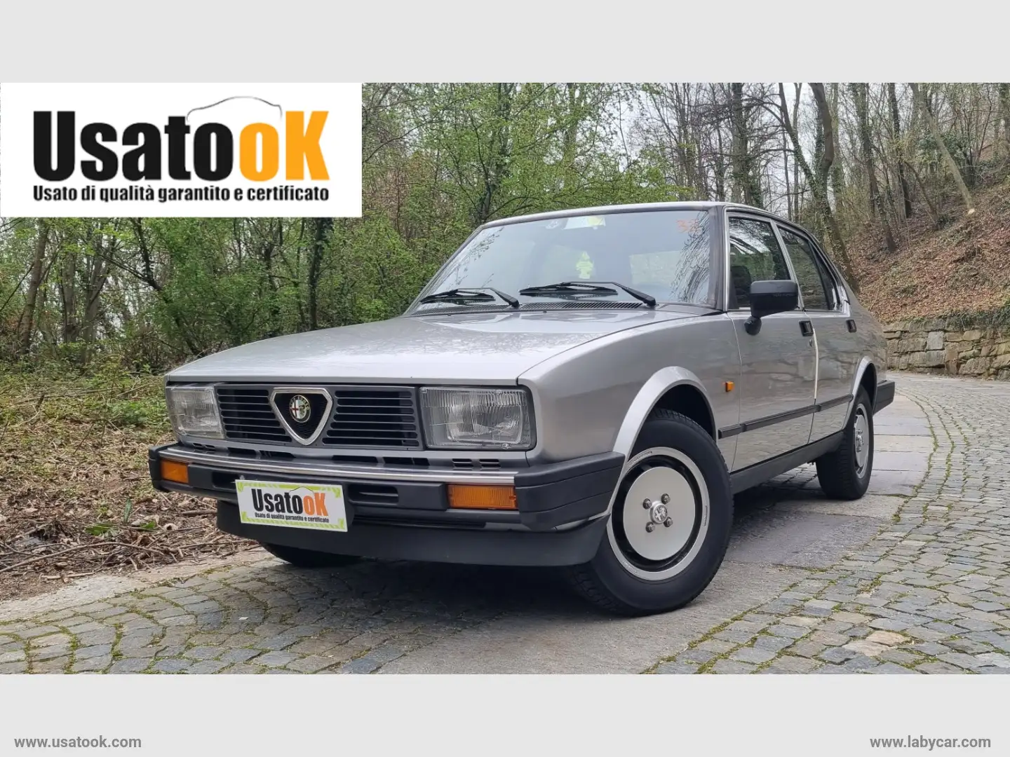 Alfa Romeo Alfetta 1.8 UNICO PROPRIETARIO Stříbrná - 1