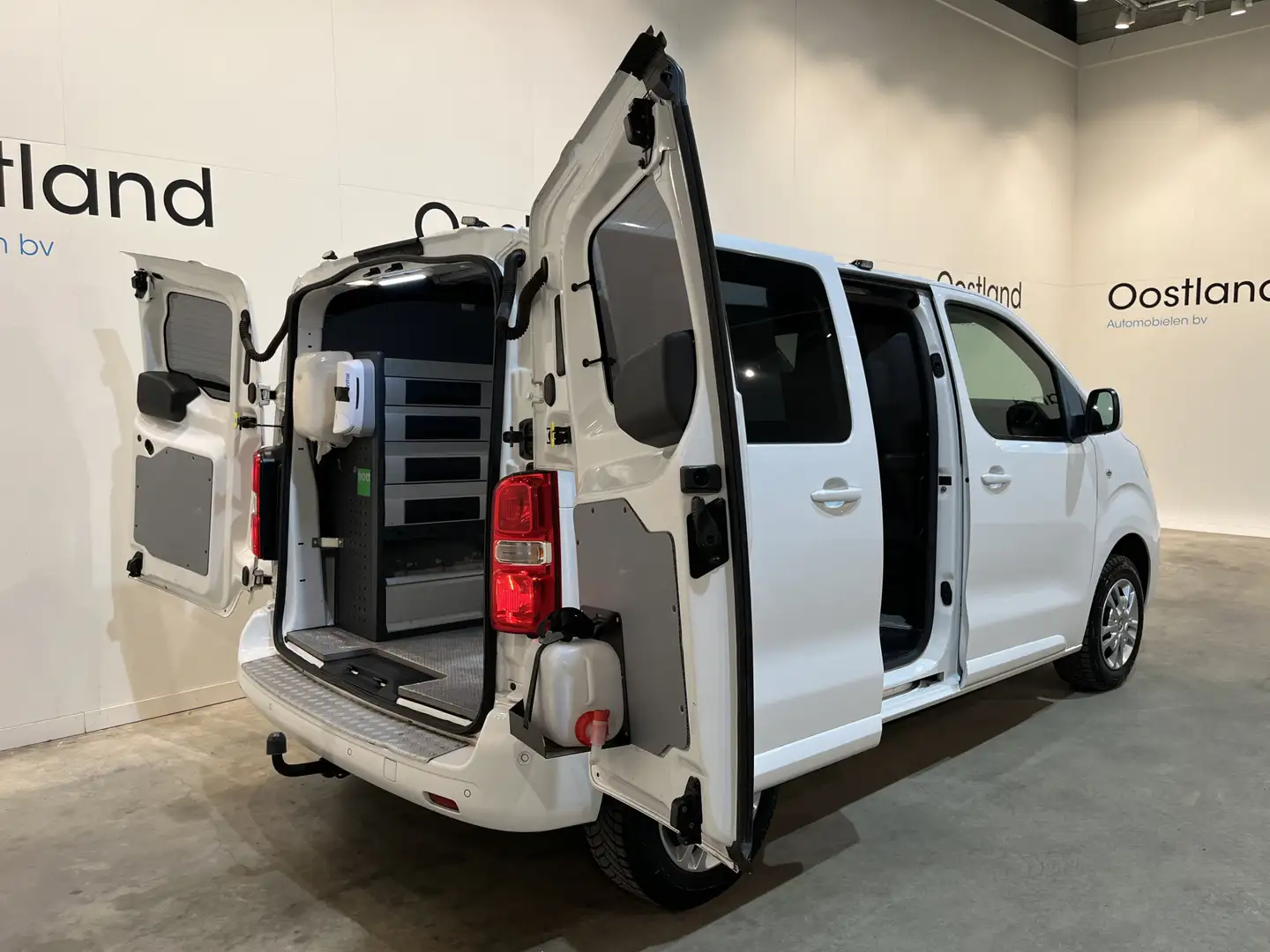 Peugeot Expert 2.0 BlueHDI 120 PK Dangel 4X4 Servicebus / Bott In Wit - 2
