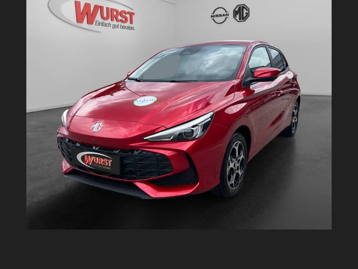 MG MG3 Luxury 1.5 Hybrid+ RundumKameras Assistenzsyst. Ap Weiß - 1