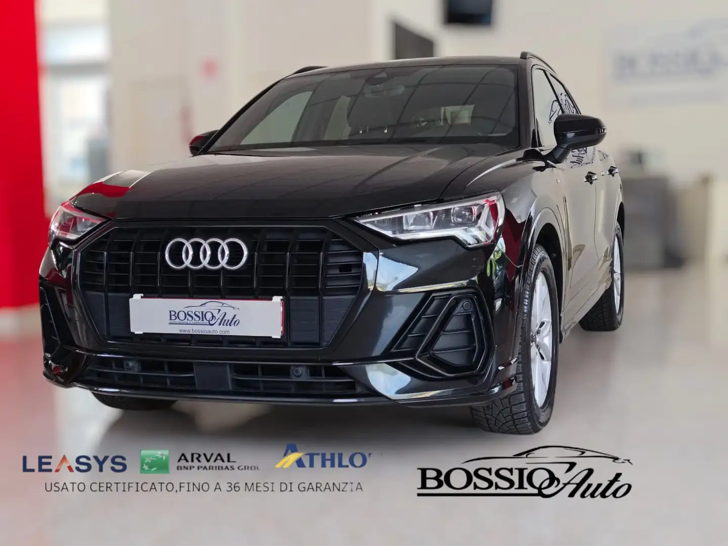 Audi Q3 35 2.0 tdi S line edition s-tronic TOTAL BLACK Schwarz - 1