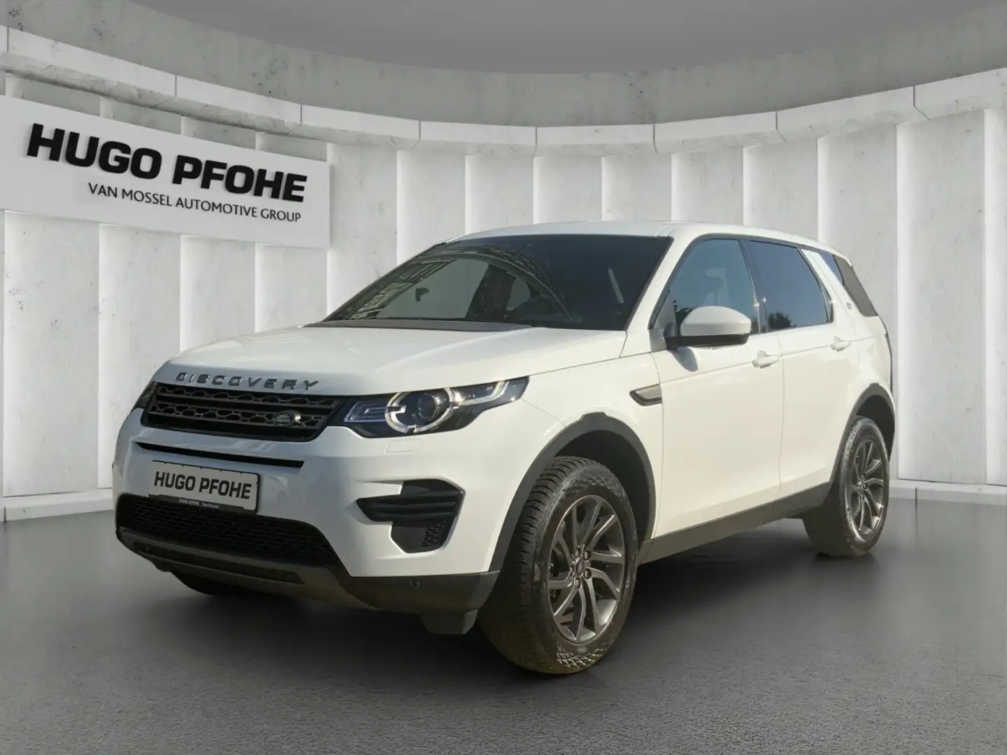Land Rover Discovery Sport SE TD4 Xenon SHZ Navi SpurH LM Weiß - 1