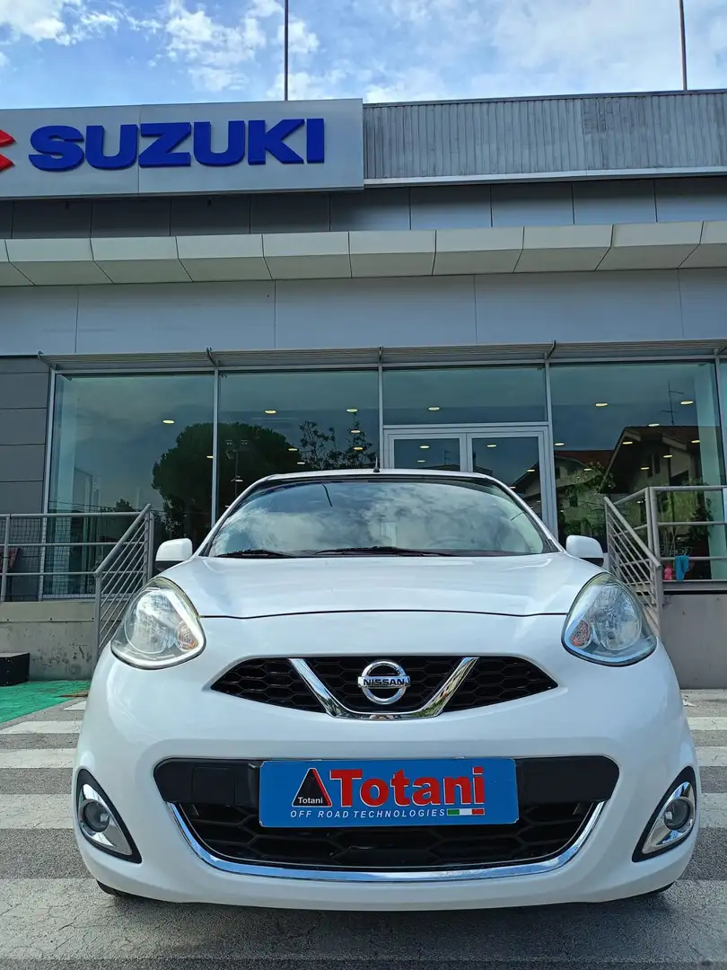 Nissan Micra IV 2013 1.2 Comfort Bianco - 2