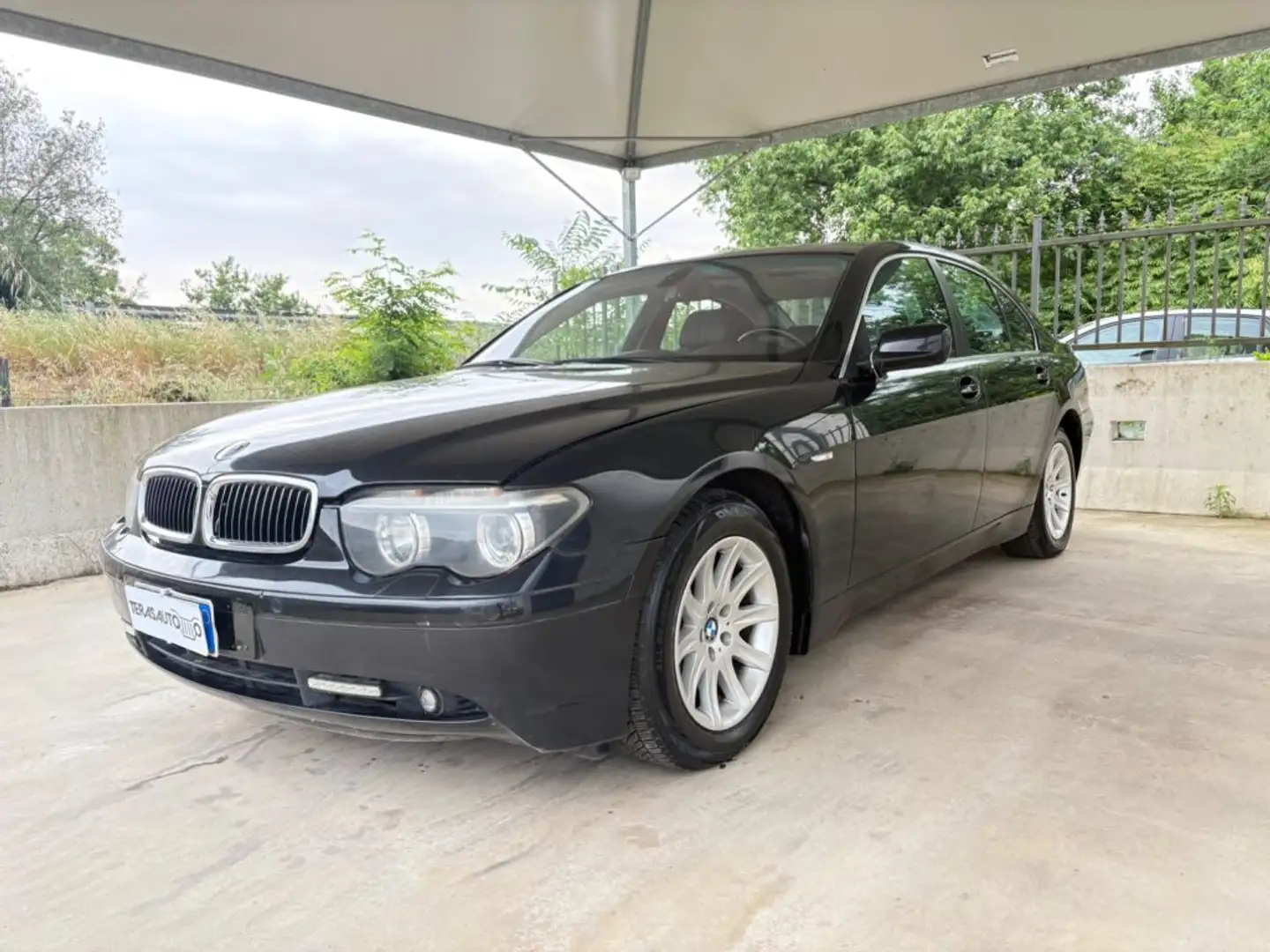 BMW 730 MOTORE E KM ORIGINALI TELEFONO PELLE FULL OTIONAL Noir - 1