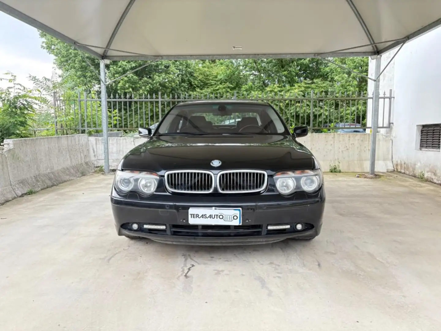 BMW 730 MOTORE E KM ORIGINALI TELEFONO PELLE FULL OTIONAL Noir - 2