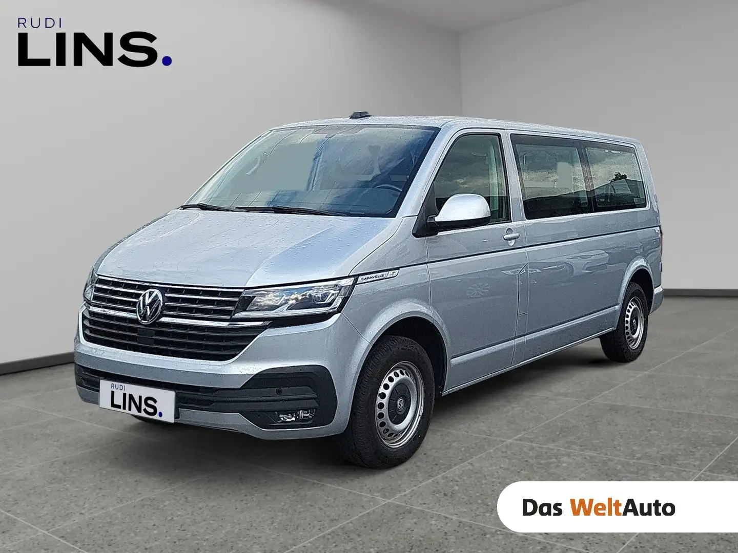 Volkswagen T6.1 Caravelle VW Kombi T6.1 Caravelle Comfortline LR TDI 4M Silber - 1