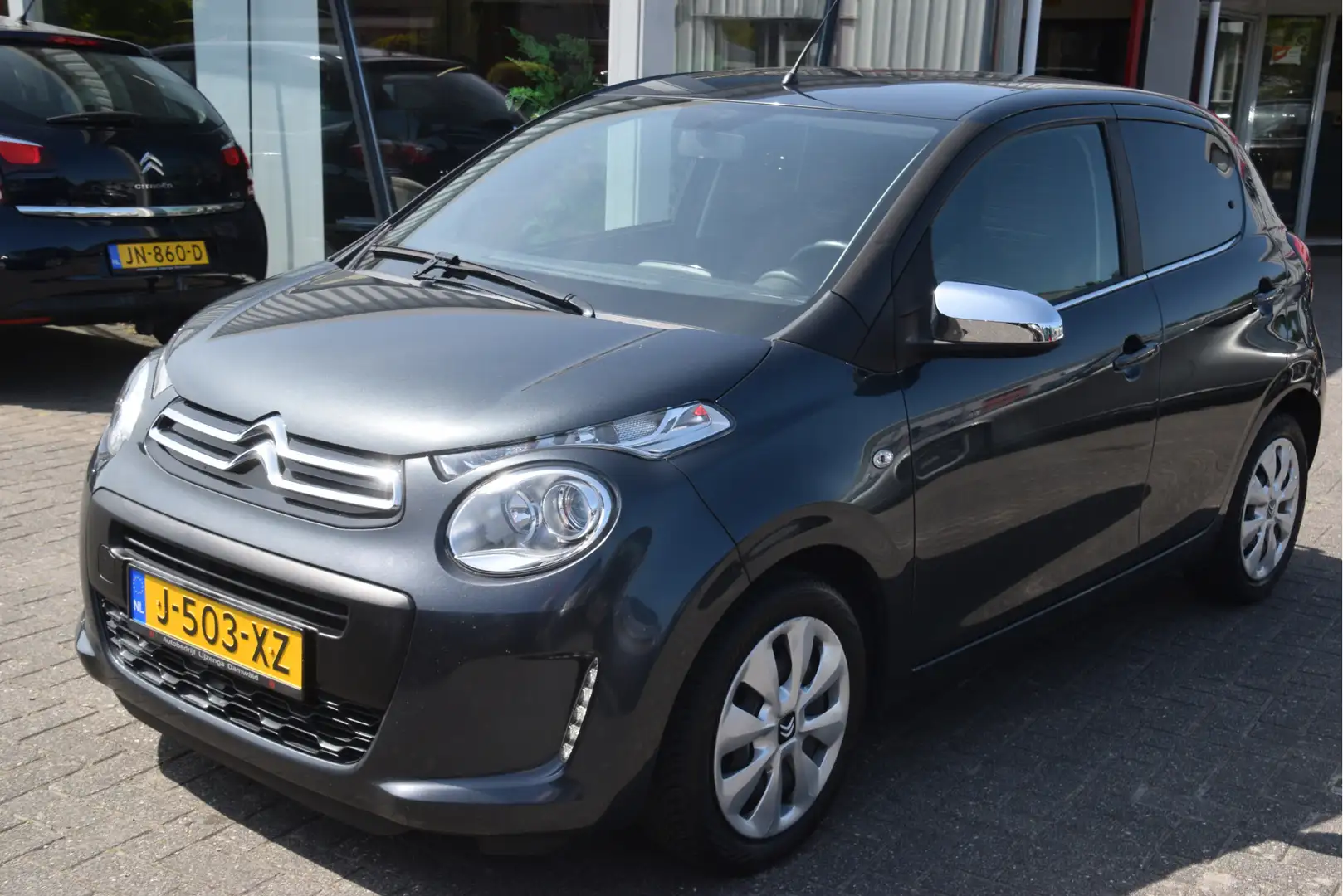 Citroen C1 1.0 VTi Feel Airco | 5drs | Bluetooth | Audio | CV Grijs - 2