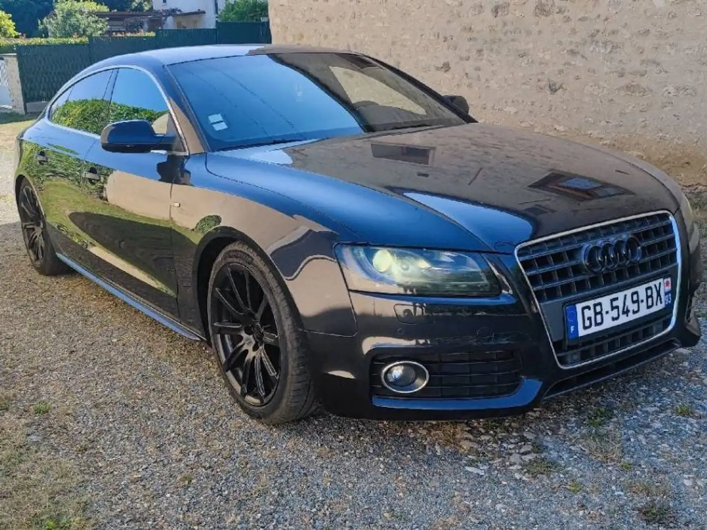 Audi A5 A5 Sportback 2.0 TFSI 180 S line Noir - 1