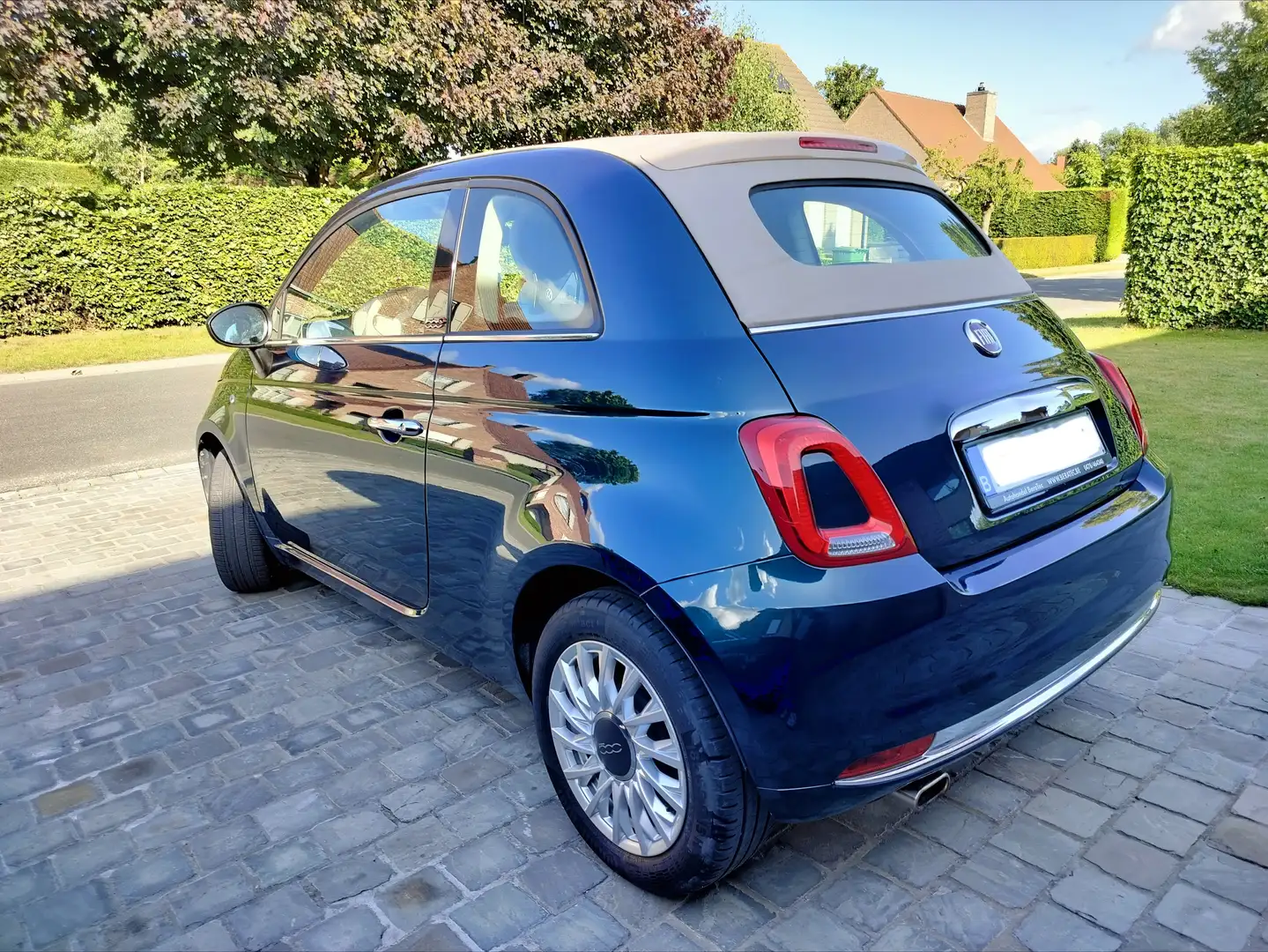 Fiat 500C 500 C 1.2 8V Start Bleu - 2