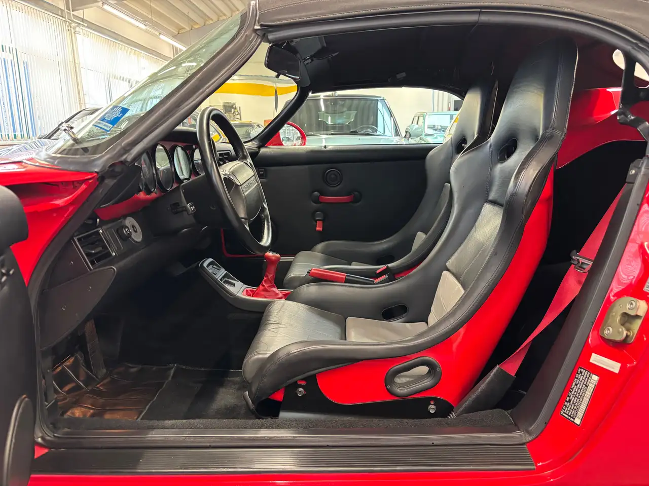 Porsche 964 911 Carrera 2 Cabriolet Speedster RS Ausstattung, foto 9