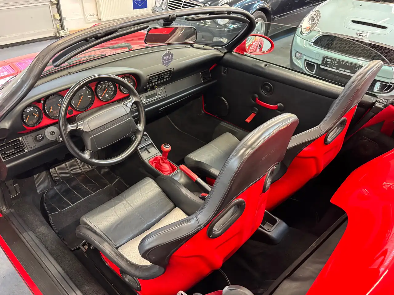 Porsche 964 911 Carrera 2 Cabriolet Speedster RS Ausstattung, foto 5