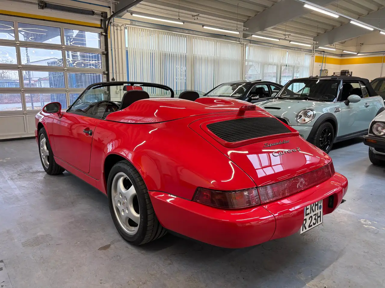 Porsche 964 911 Carrera 2 Cabriolet Speedster RS Ausstattung, foto 11