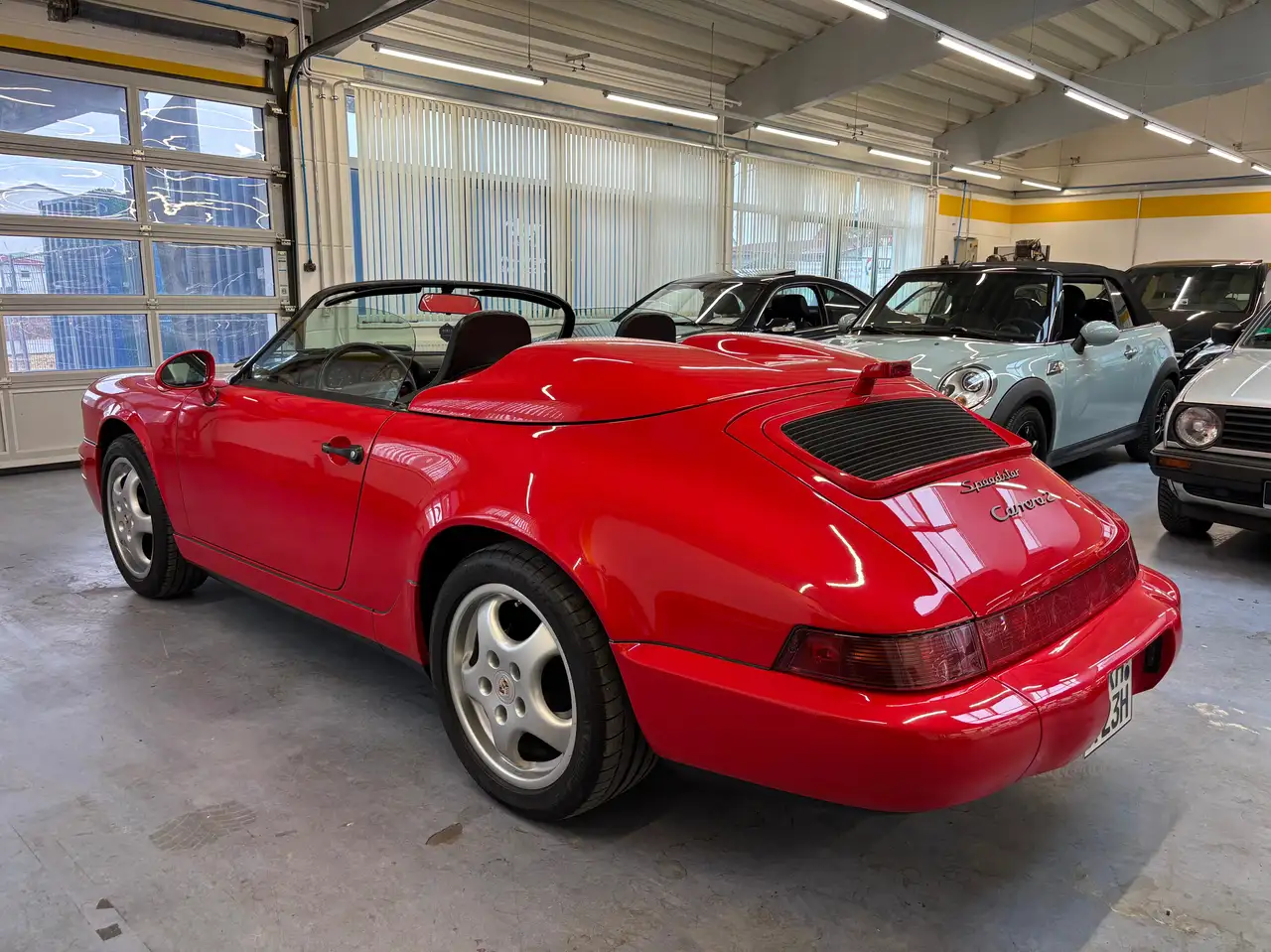 Porsche 964 911 Carrera 2 Cabriolet Speedster RS Ausstattung, foto 12