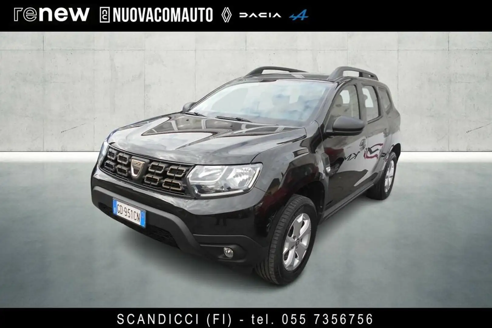 Dacia Duster 1.0 tce Comfort Eco-g  4x2 100cv Nero - 1