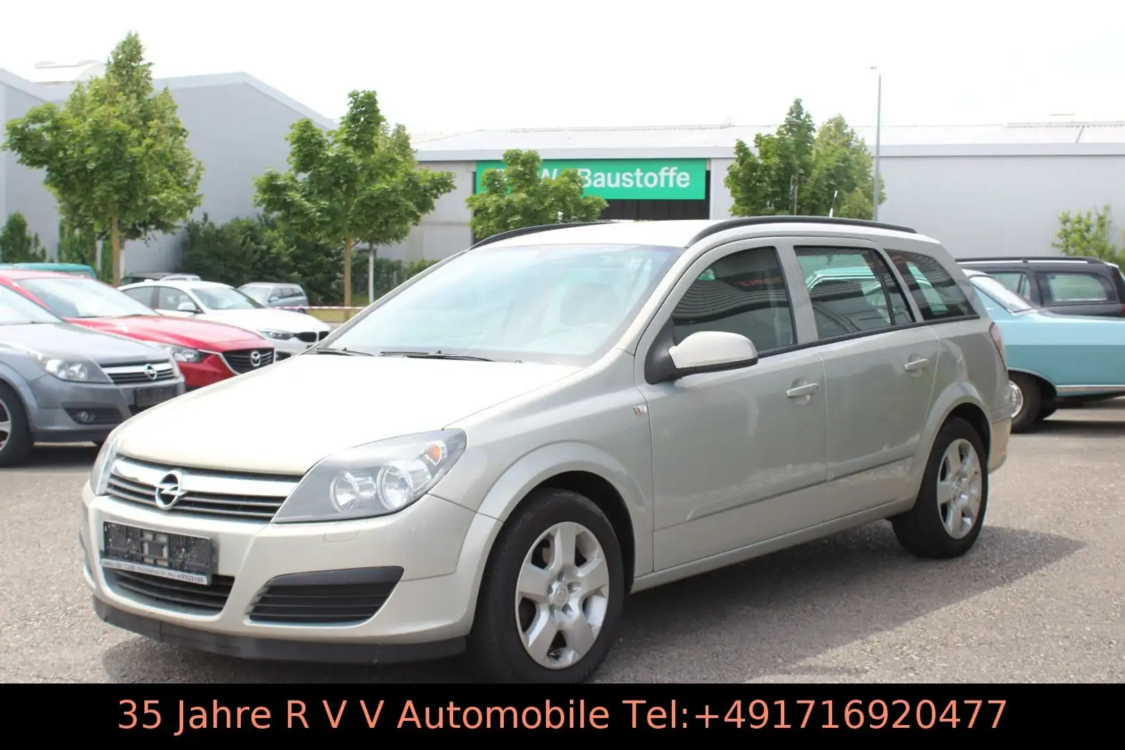 Opel Astra H 1.6 Caravan Edition, Automatik, TÜV neu Beige - 2