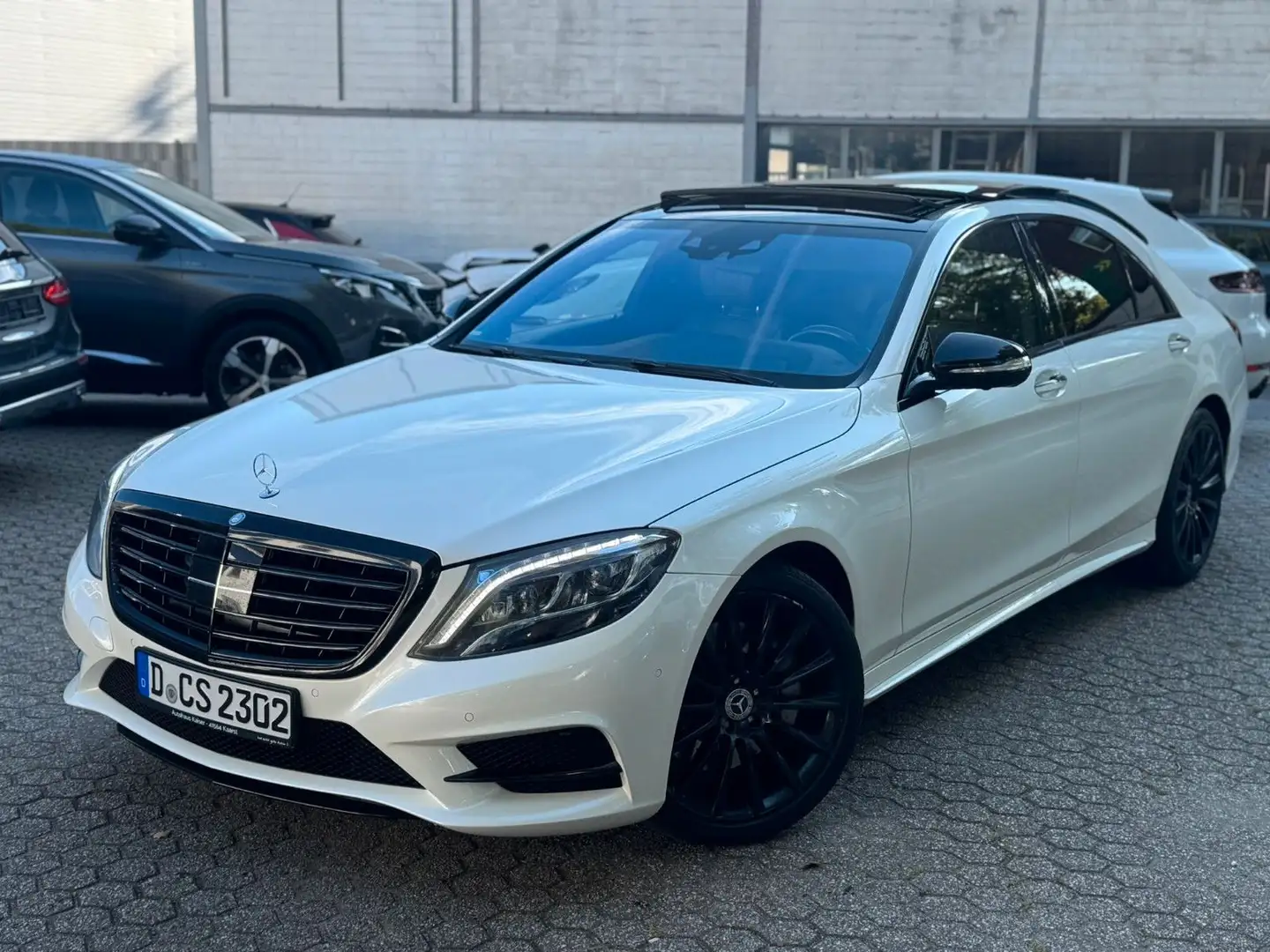 Mercedes-Benz S 350 d 4Matic L AMG-Line Vollausstattung Weiß - 1