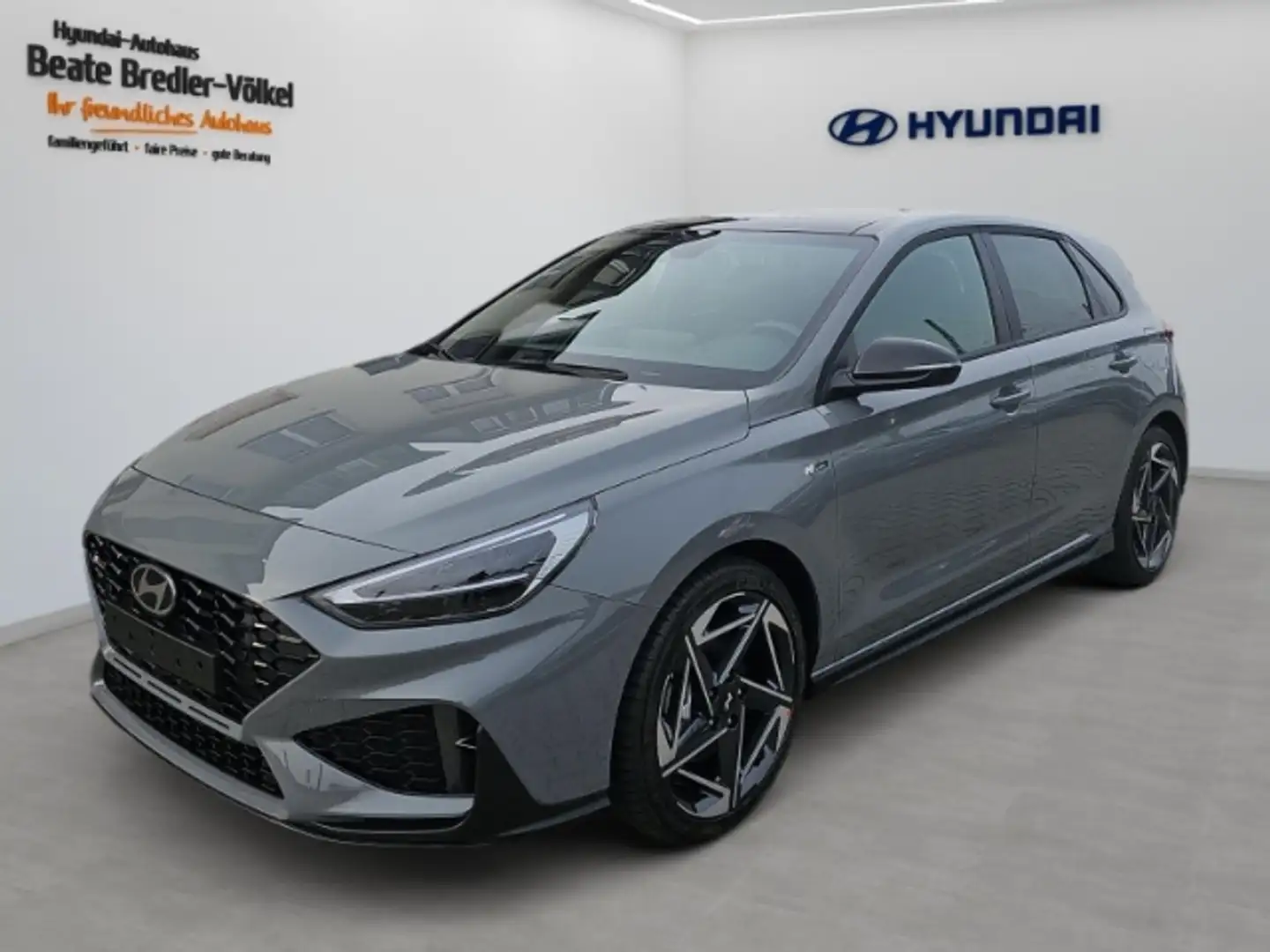 Hyundai i30 N Line 1.5 T-GDI 48V 7-DCT Sitz-Paket PANO Gris - 1