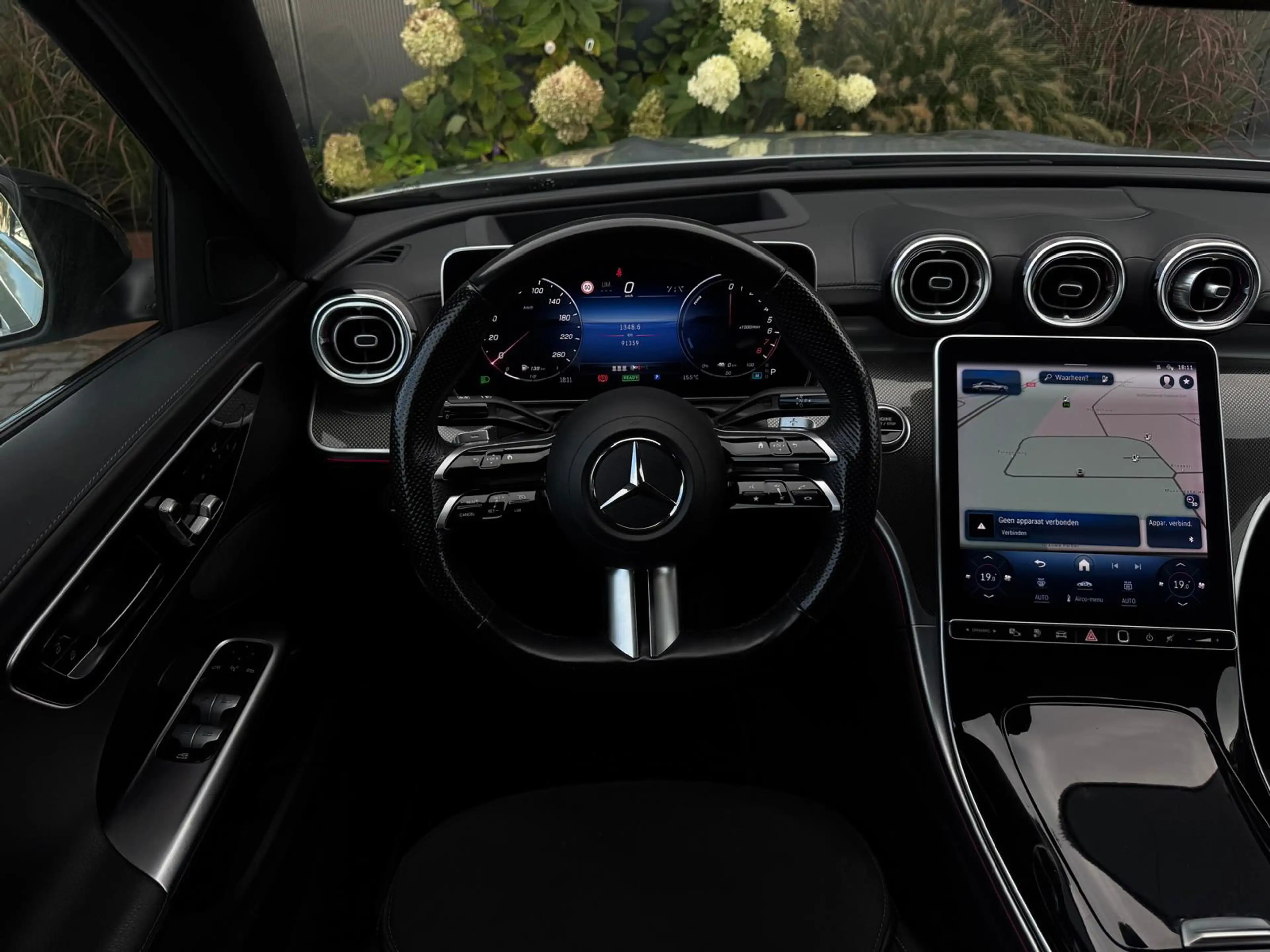 Mercedes-Benz C 300 e AMG Line FULL PANO|HUD|CLIMATE|SPORTVELGEN|MM SE — photo 13