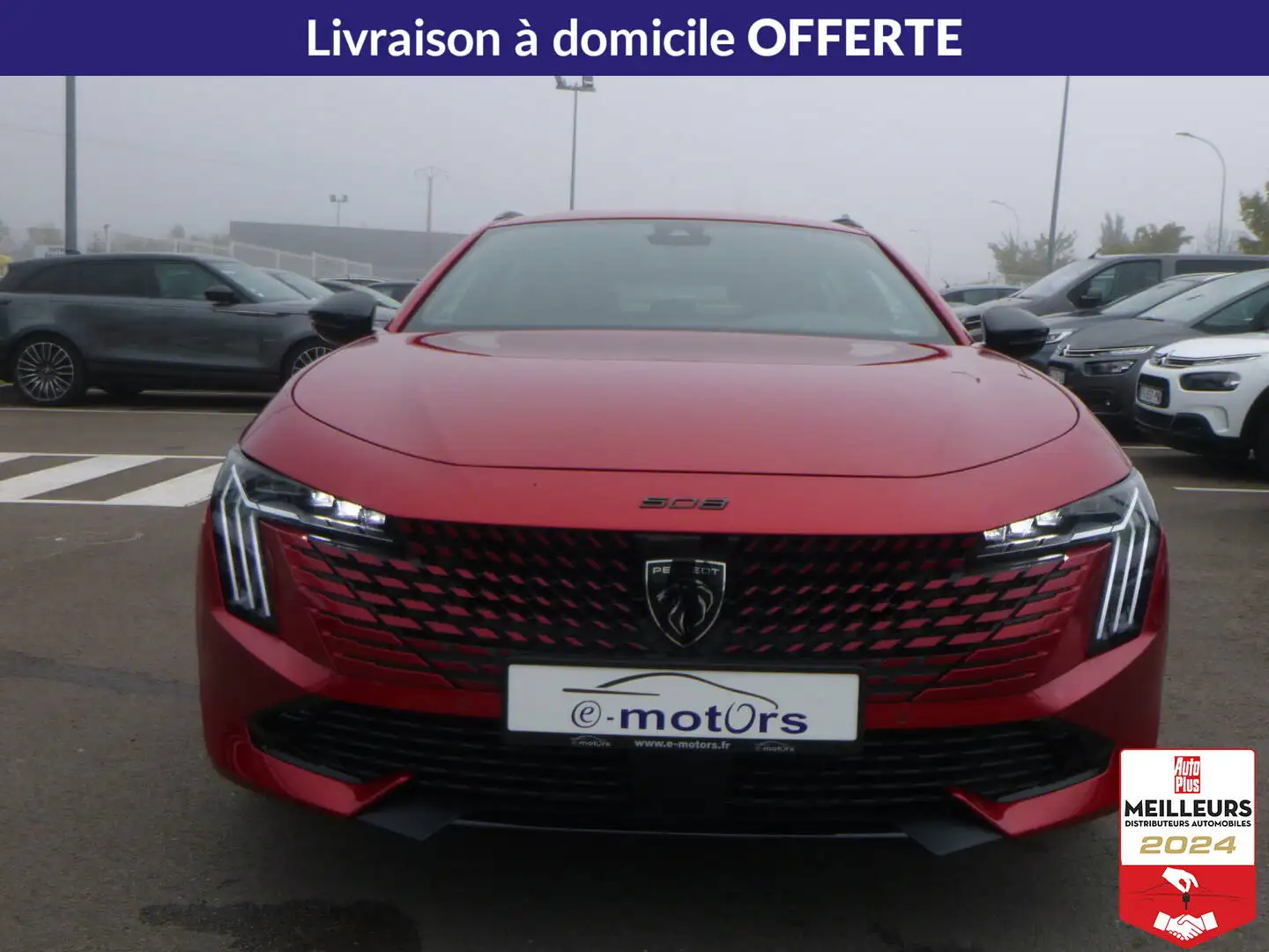 Peugeot 508 PureTech 130 EAT8 GT +Night Vision +Focal +Hayon Motorisé Rosso - 2