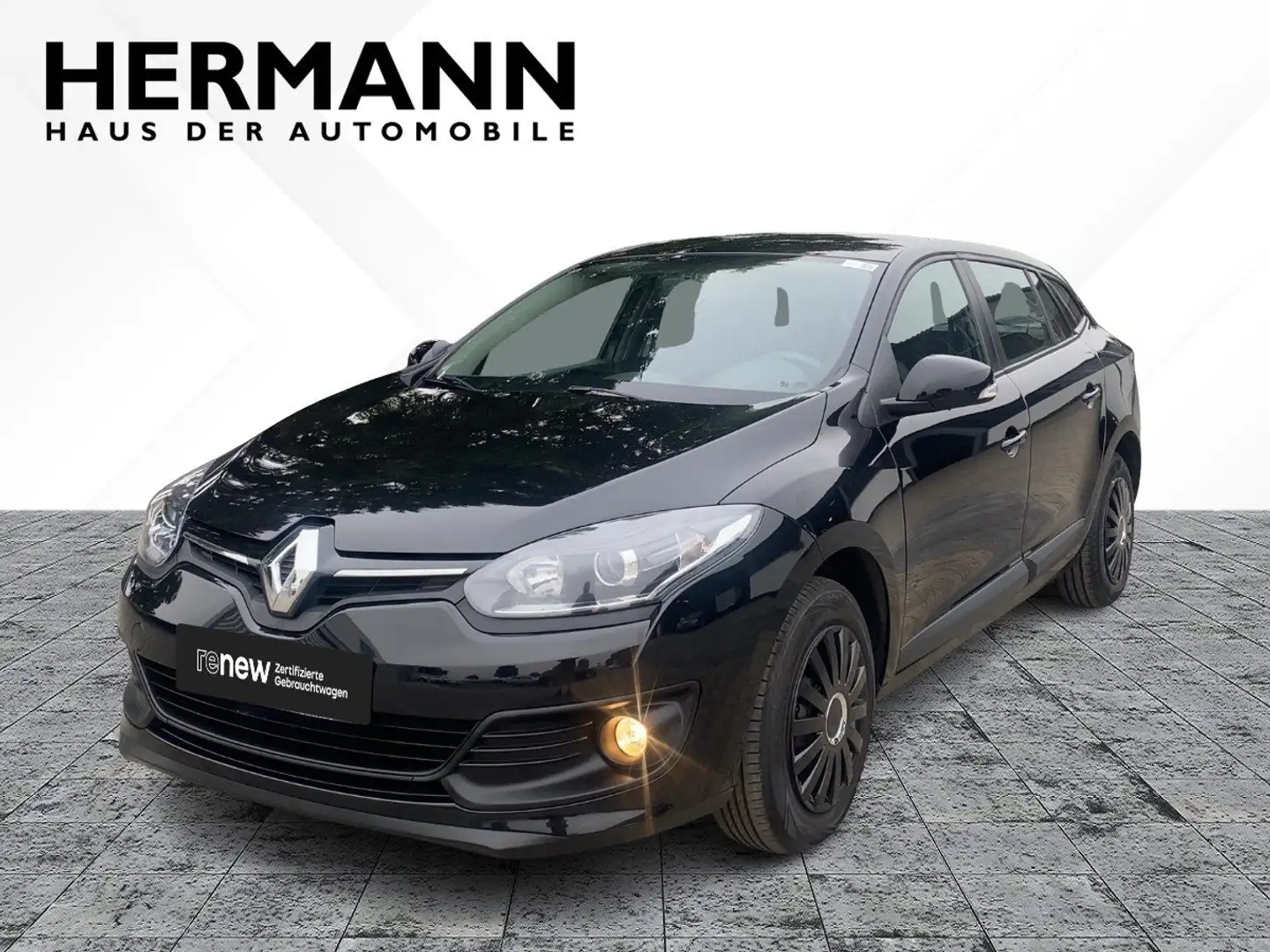 Renault Megane III 1.6 16V 110 Grandtour Authentique Zwart - 1