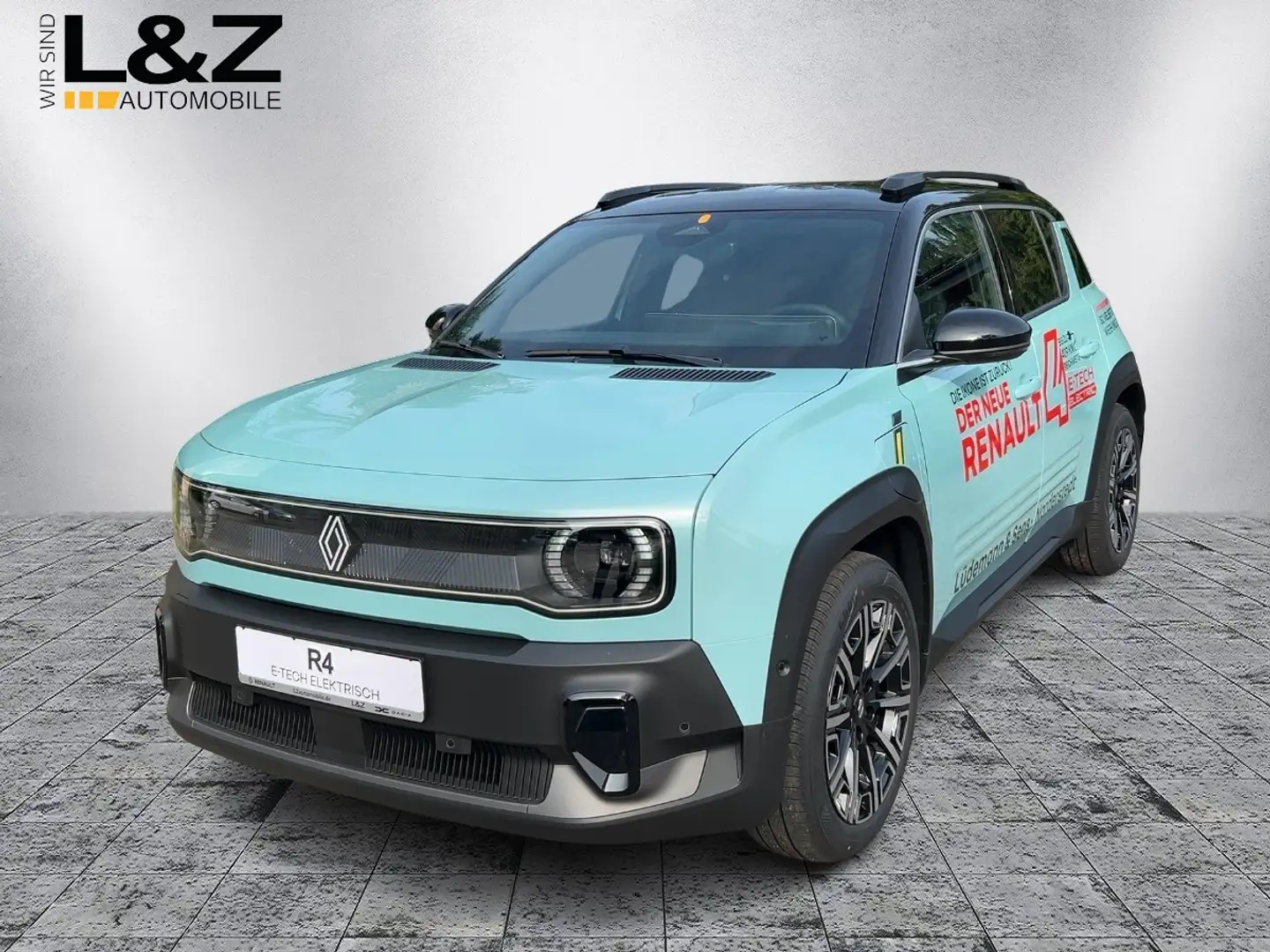 Renault R 4 E-Tech elektrisch Iconic 150 Comfort Range Grün - 1